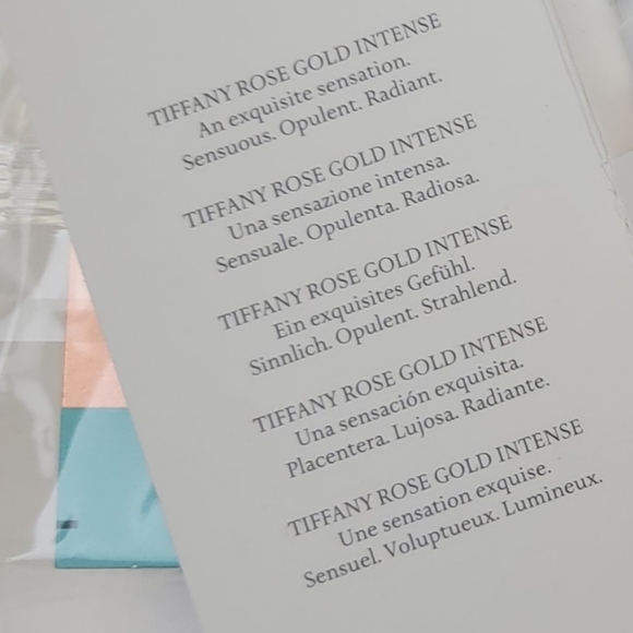TIFFANY & CO. ROSE GOLD INTENSE EAU DE PARFUM 0.16 oz Miniature Splash for WOMAN - Picture 3 of 4